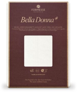 Formesse Spannbettlaken Bella Donna Jersey Wollweiß (0114)