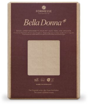 Formesse Spannbettlaken Bella Donna Jersey Champignon (0115)