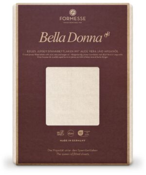 Formesse Spannbettlaken Bella Donna Jersey Leinen (0119)