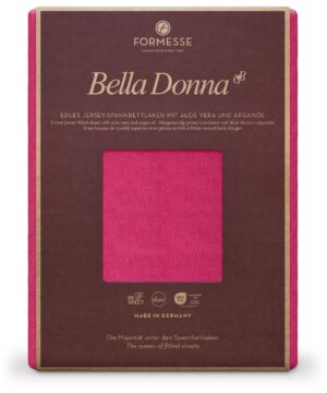 Formesse Spannbettlaken Bella Donna Jersey Magenta (0192)