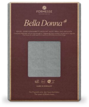 Formesse Spannbettlaken Bella Donna Jersey Zement (0219)
