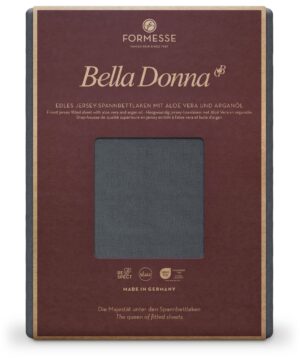 Formesse Spannbettlaken Bella Donna Jersey Graphit (0220)
