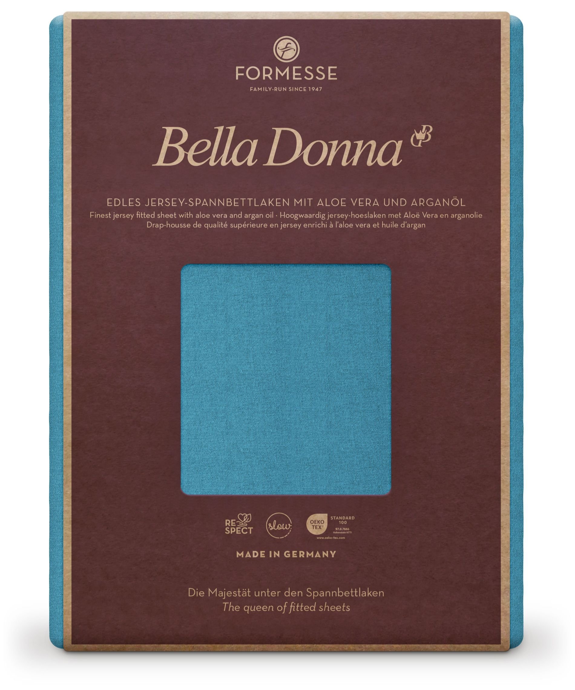 Formesse Spannbettlaken Bella Donna Jersey Arktis (0302)