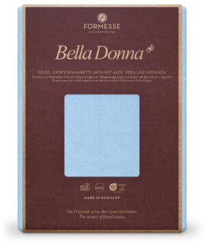 Formesse Spannbettlaken Bella Donna Jersey Hellblau (0522)