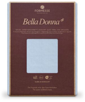 Formesse Spannbettlaken Bella Donna Jersey Himmelblau (0523)