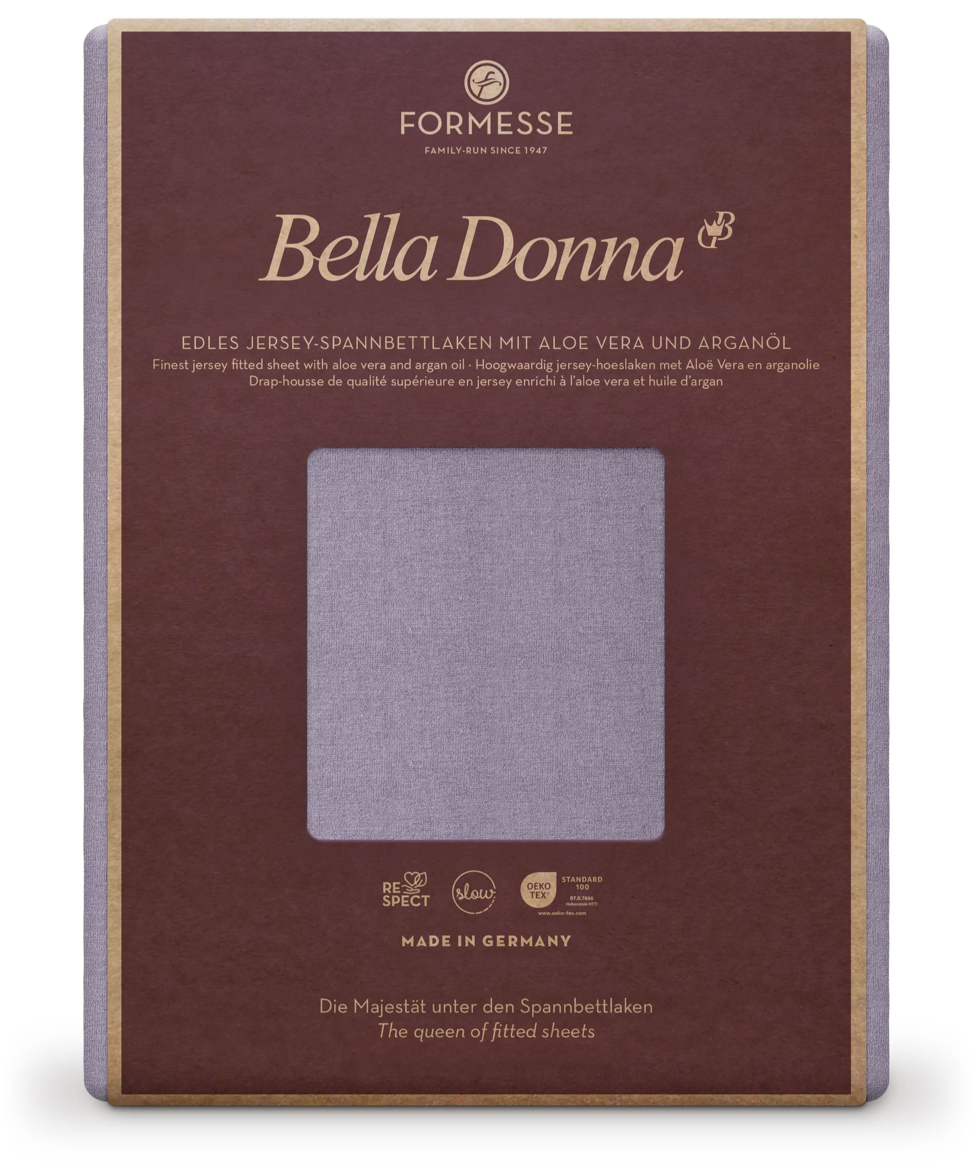 Formesse Spannbettlaken Bella Donna Jersey Amethyst (0528)