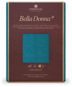 Formesse Spannbettlaken Bella Donna Jersey Petrol (0545)