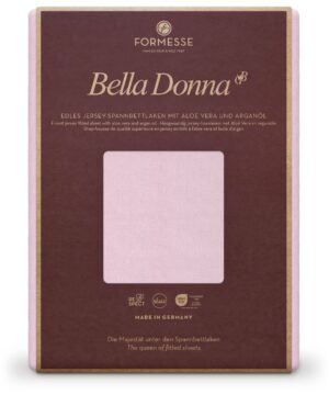 Formesse Spannbettlaken Bella Donna Jersey Rose (0566)