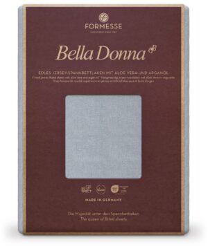 Formesse Spannbettlaken Bella Donna Jersey Hellgrau (0703)