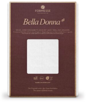 Formesse Spannbettlaken Bella Donna Jersey Weiß (1000)