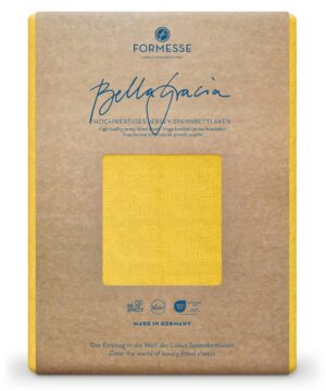 Formesse Spannbettlaken Bella Gracia Goldgelb (0040)