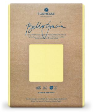 Formesse Spannbettlaken Bella Gracia Hellgelb (0091)