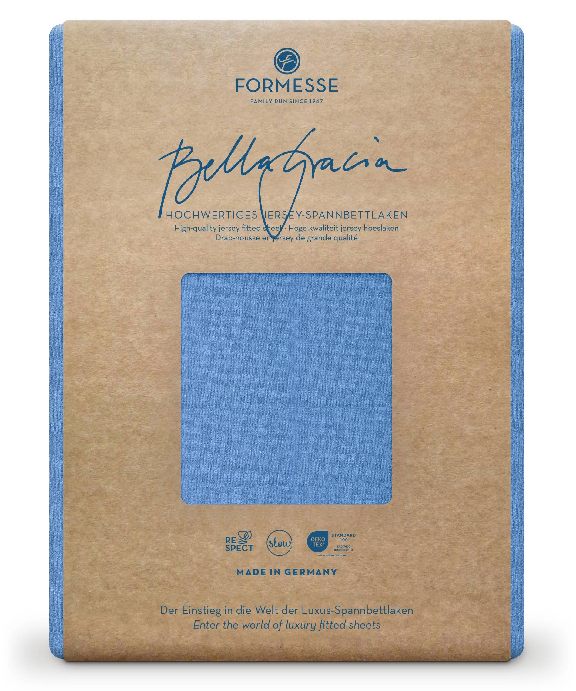 Formesse Spannbettlaken Bella Gracia Azur (0180)