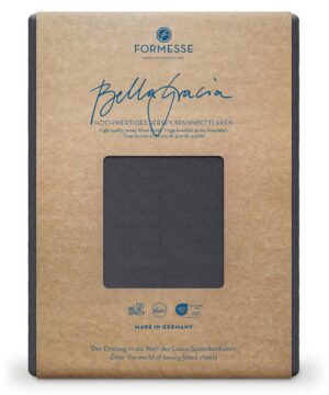 Formesse Spannbettlaken Bella Gracia Anthrazit (0213)