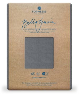 Formesse Spannbettlaken Bella Gracia Hellanthrazit (0215)