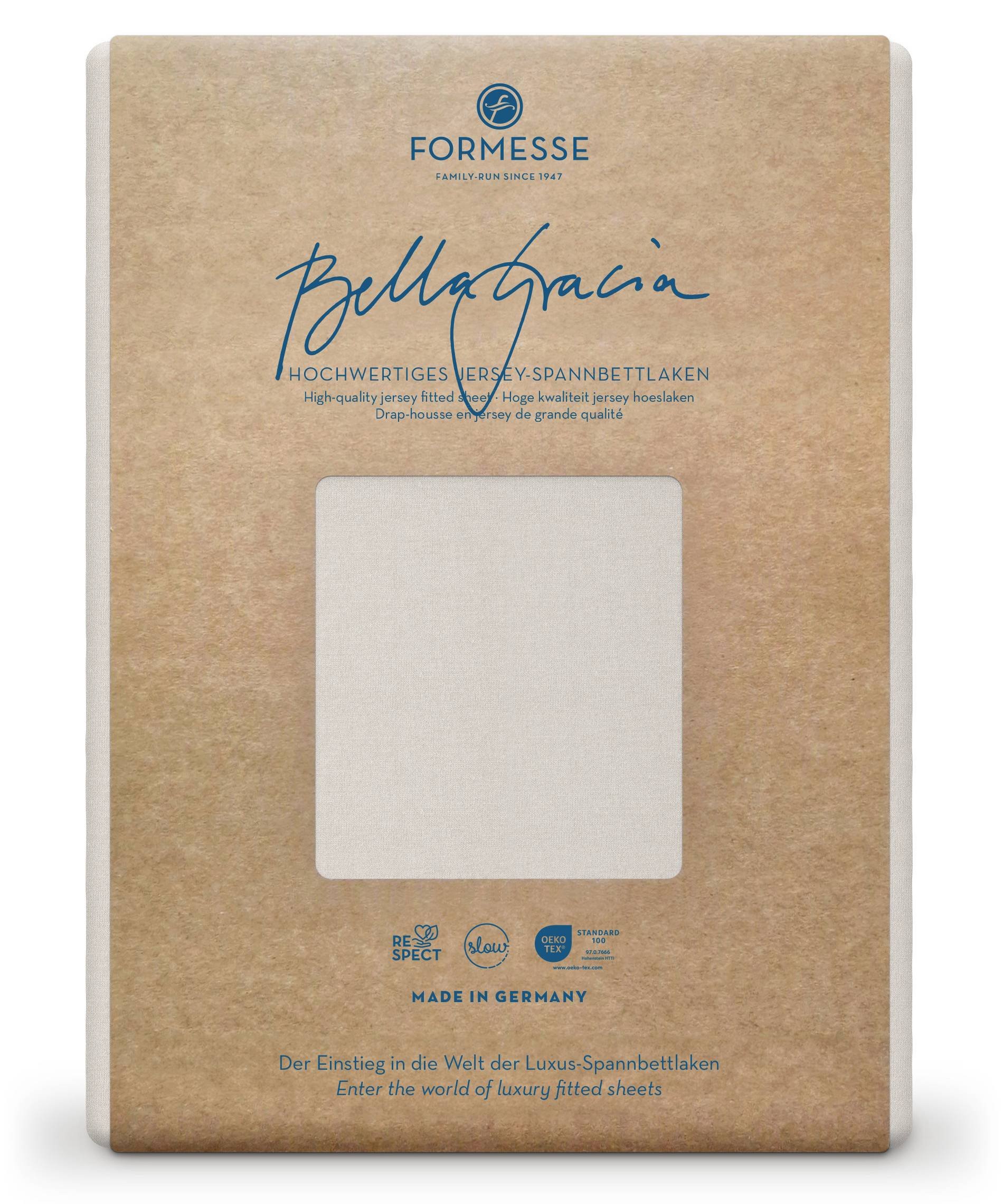 Formesse Spannbettlaken Bella Gracia Silber (0520)