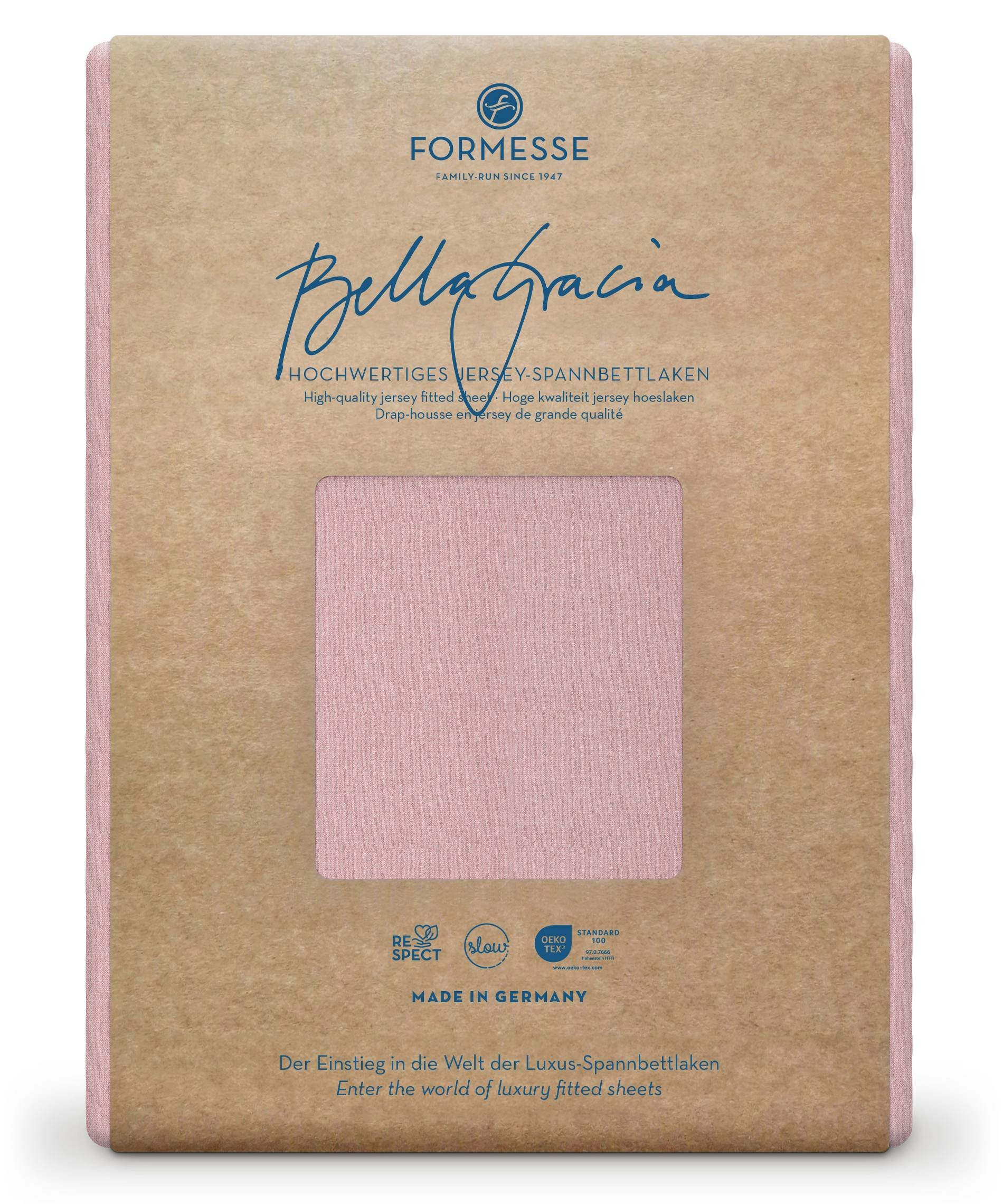 Formesse Spannbettlaken Bella Gracia Altrosé (0565)