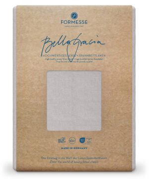 Formesse Spannbettlaken Bella Gracia Nebelgrau (0700)