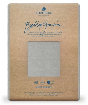 Formesse Spannbettlaken Bella Gracia Hellgrau (0703)