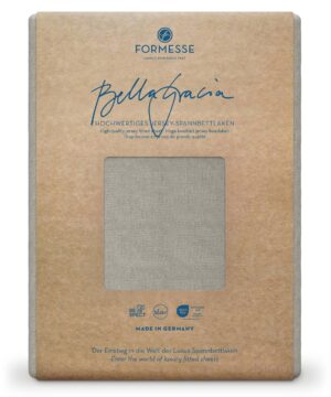 Formesse Spannbettlaken Bella Gracia Perlgrau (0710)
