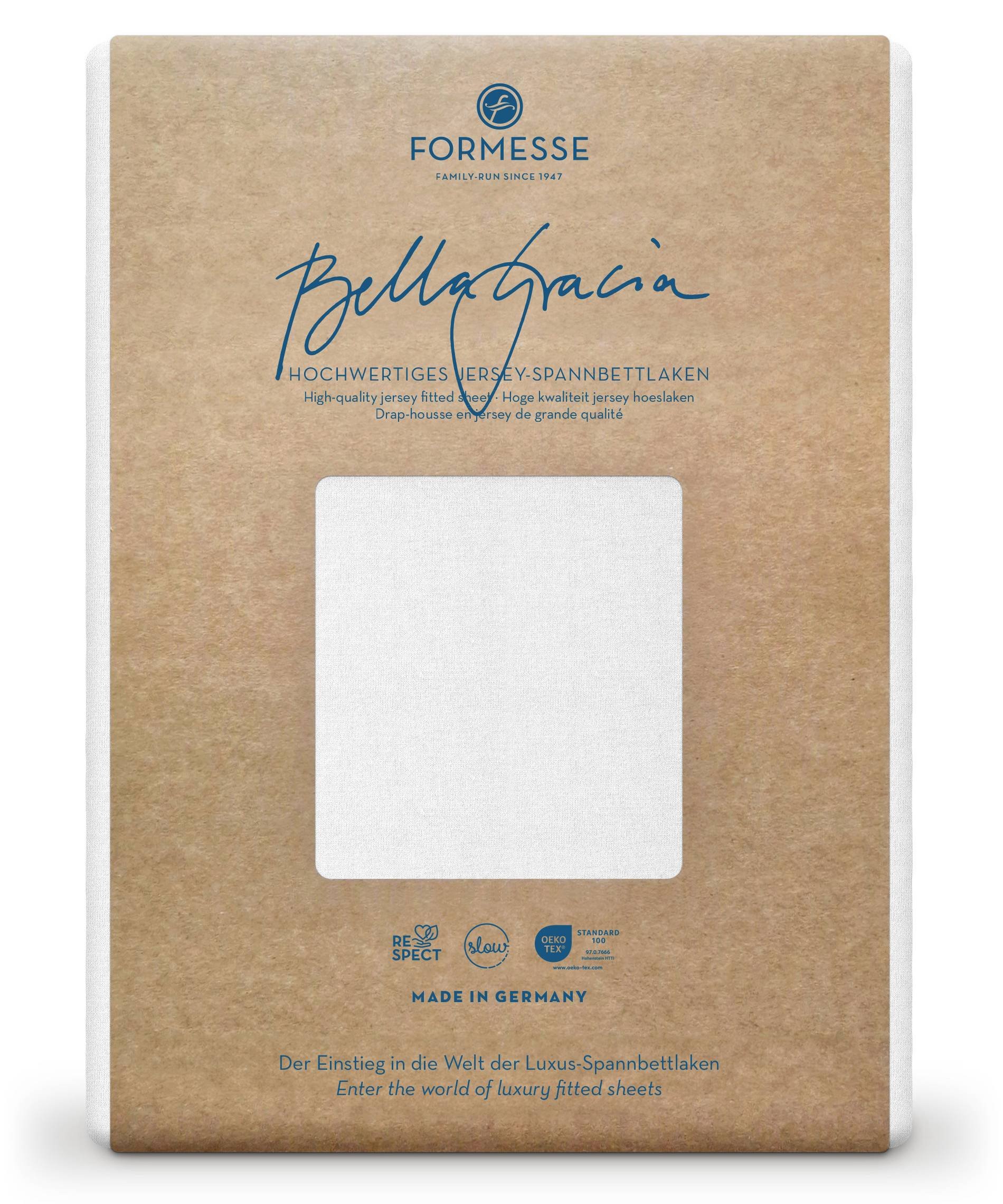 Formesse Spannbettlaken Bella Gracia Weiß (1000)