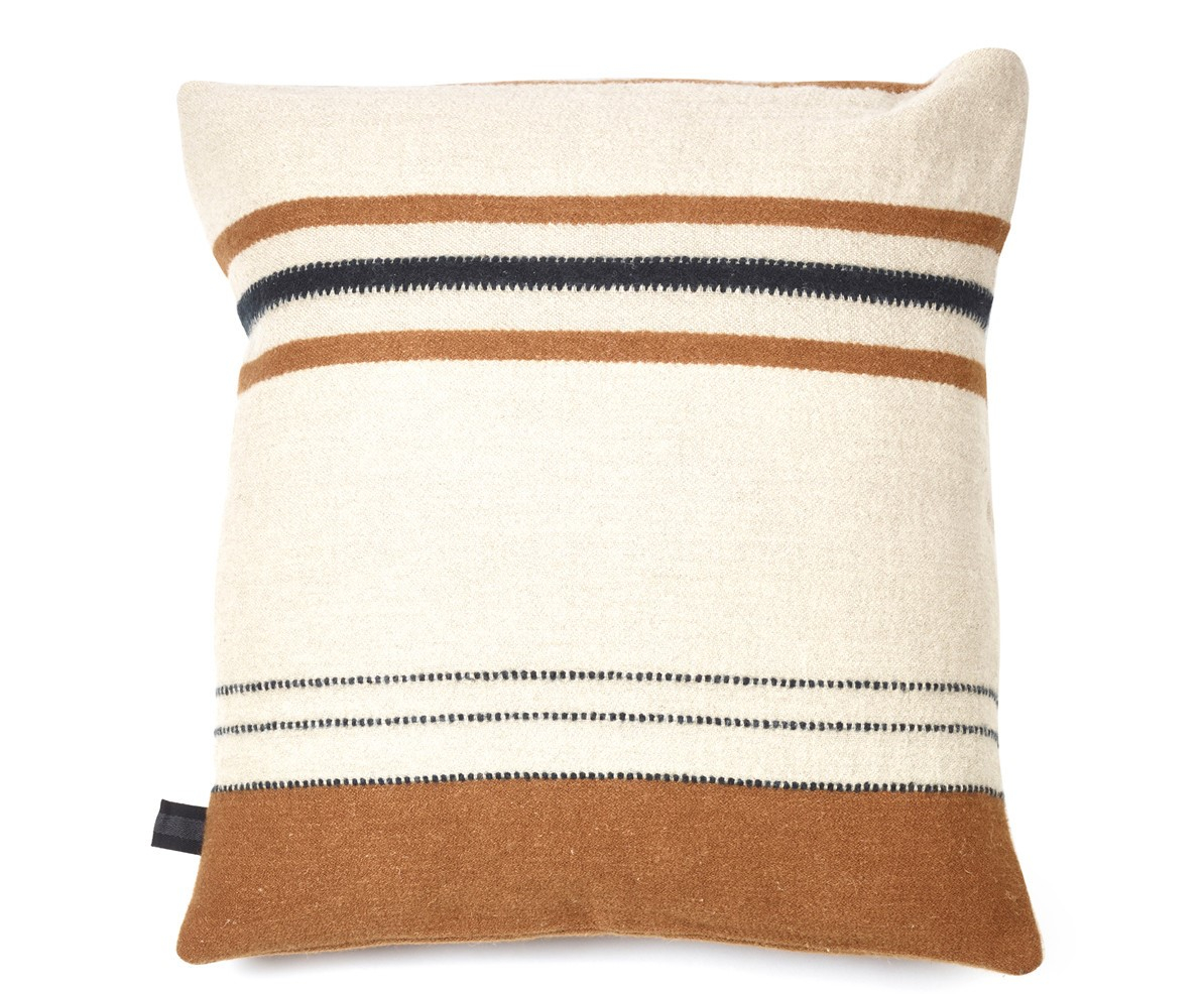 Libeco Dekokissenbezug Foundry Beewax Stripe 63 x 63 cm