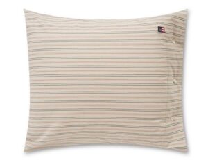Kissenbezug Striped Cotton Beige/Multi 50 x 70 cm