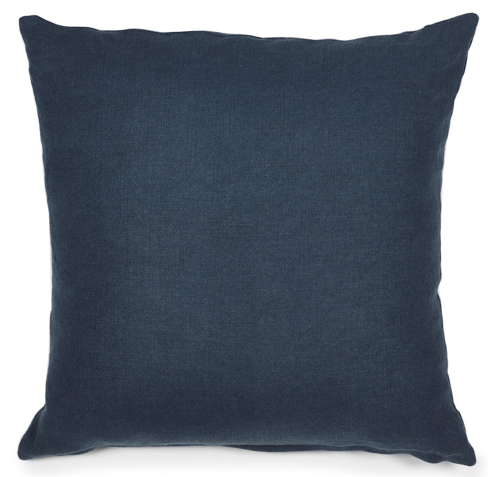 Libeco Dekokissenserie Hudson Navy – Bild 3