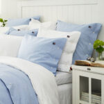 Lexington Bettwäsche Pin Point Oxford Blau