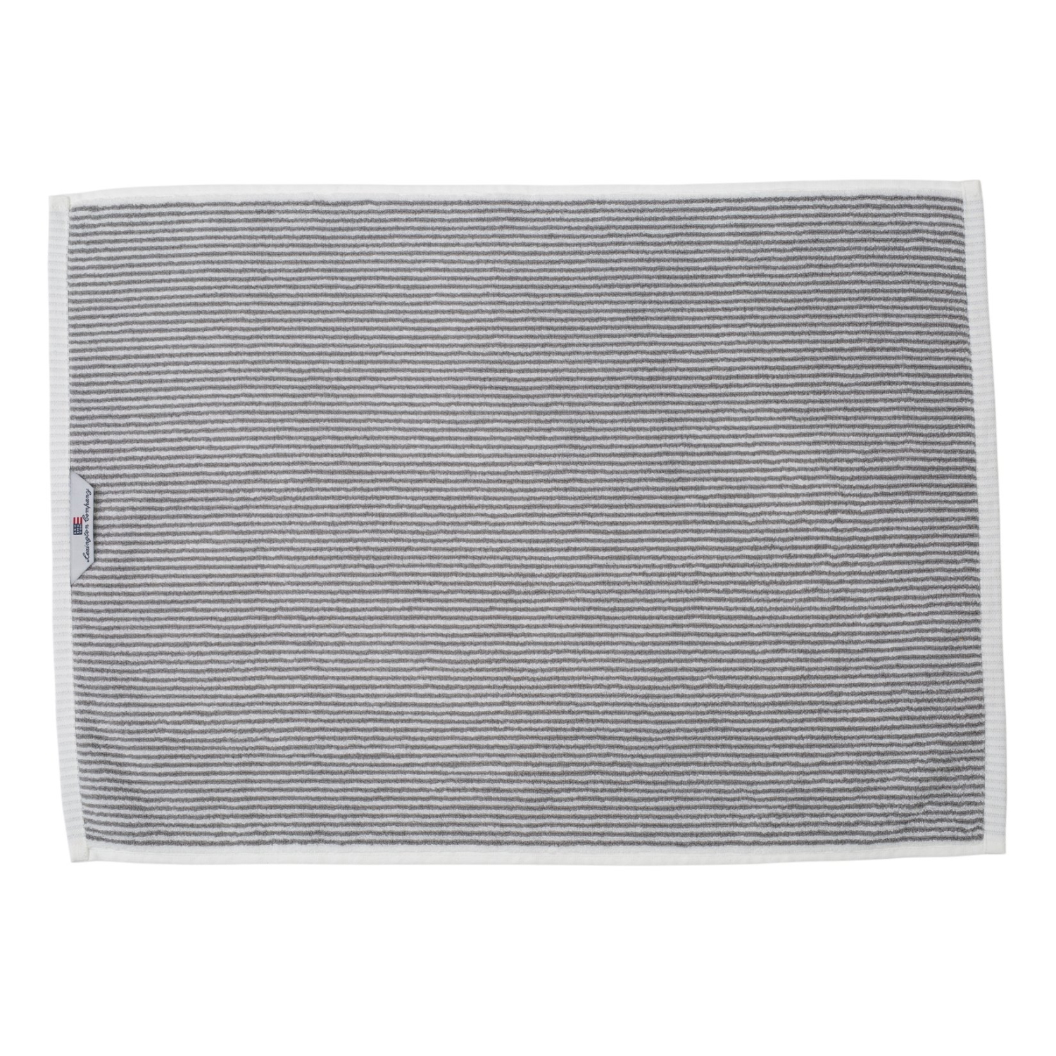 Lexington Handtuchserie Original Striped Grau/Weiß – Bild 2