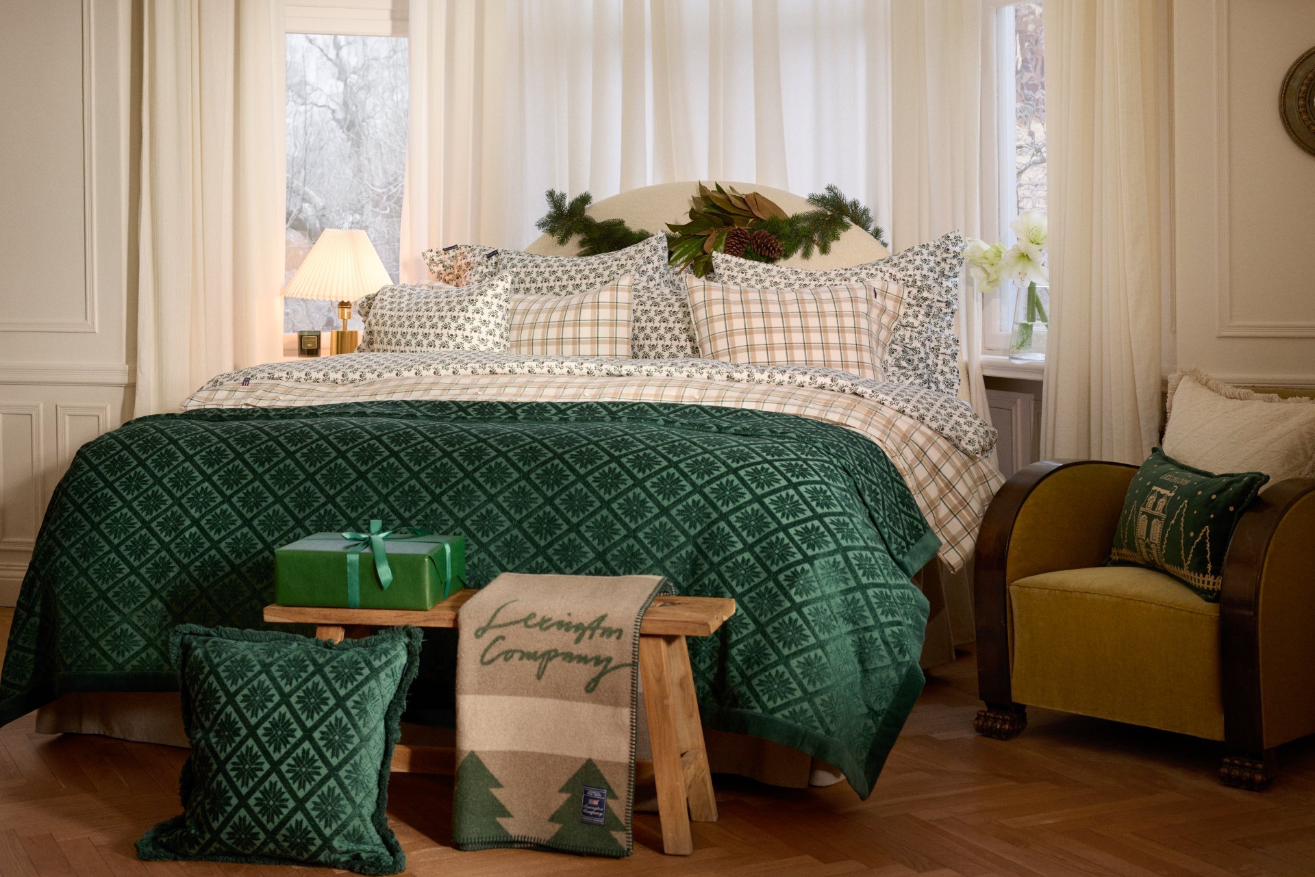 Lexington Bettwäscheset Flower Printed Cotton – Bild 5