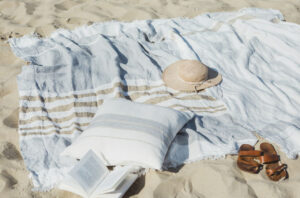 Libeco The Belgian Towel Ash Stripe