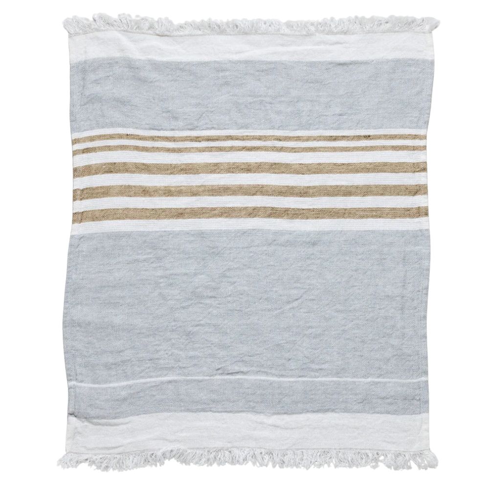 Libeco The Belgian Towel Ash Stripe