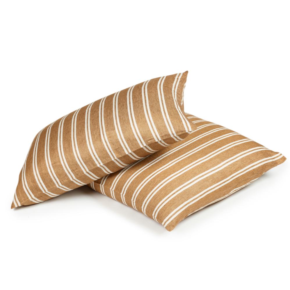 Libeco Leinen Bettwäsche Canal Stripe – Bild 3