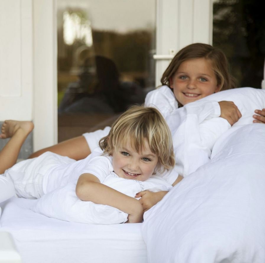 Libeco Bio-Leinen Bettwäsche Heritage White – Bild 5
