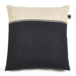 Libeco Dekokissenbezug Marshall Black Flax 63 x 63 cm