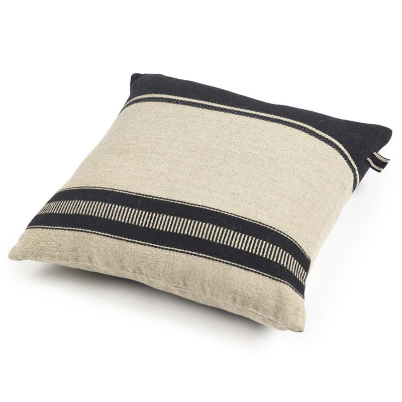 Libeco Dekokissenbezug Marshall Multi Stripe 63 x 63 cm – Bild 2