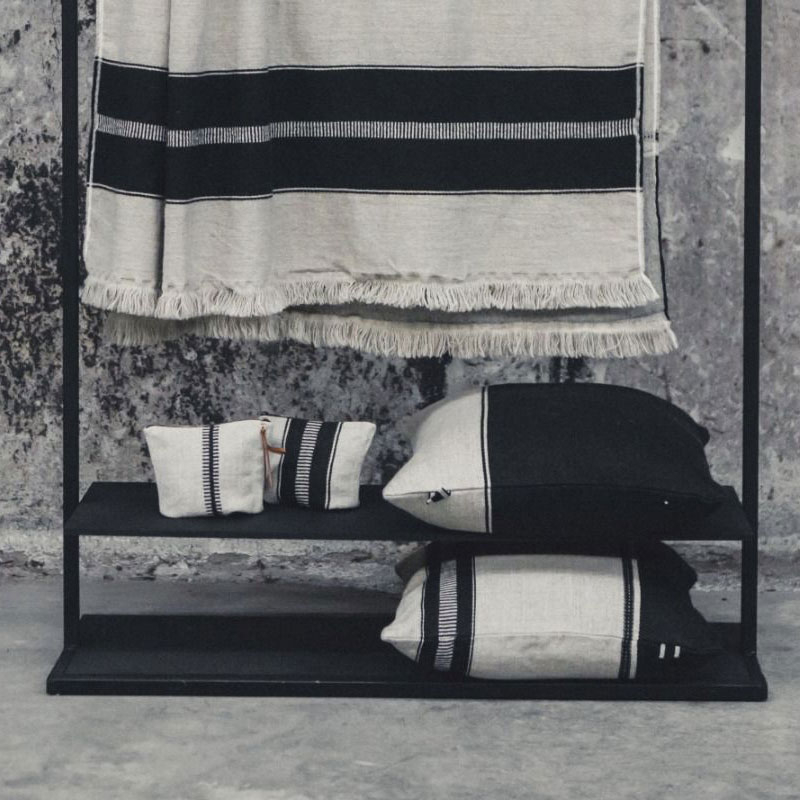 Libeco Dekokissenbezug Marshall Multi Stripe 63 x 63 cm – Bild 4