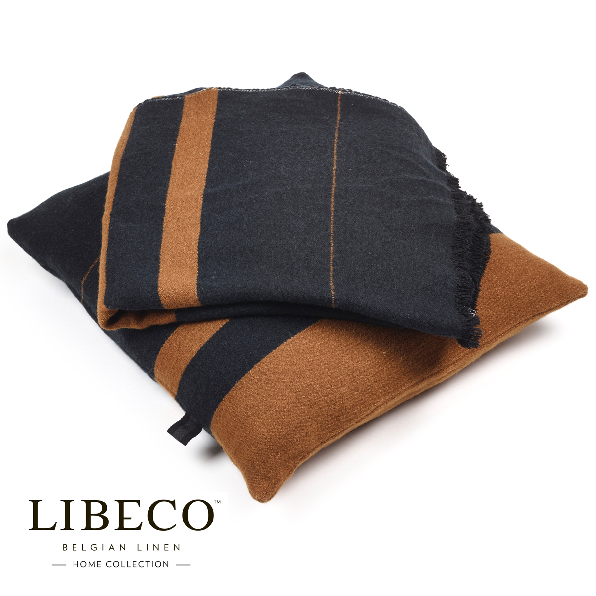 Libeco Dekokissenbezug Oscar 63 x 63 cm – Bild 2