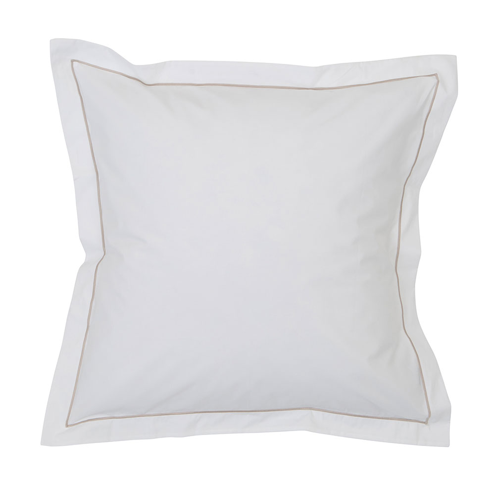 Lexington Bettwäsche Hotel Percale Weiß/Beige
