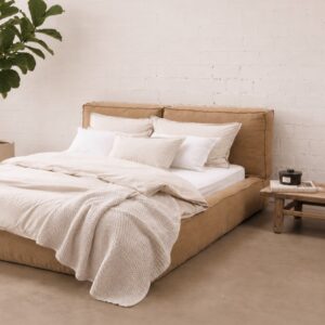 Sunday in Bed Bettwäsche Washed Cotton Kalk