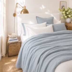 Sunday in Bed Bettwäsche Washed Linen Cloud