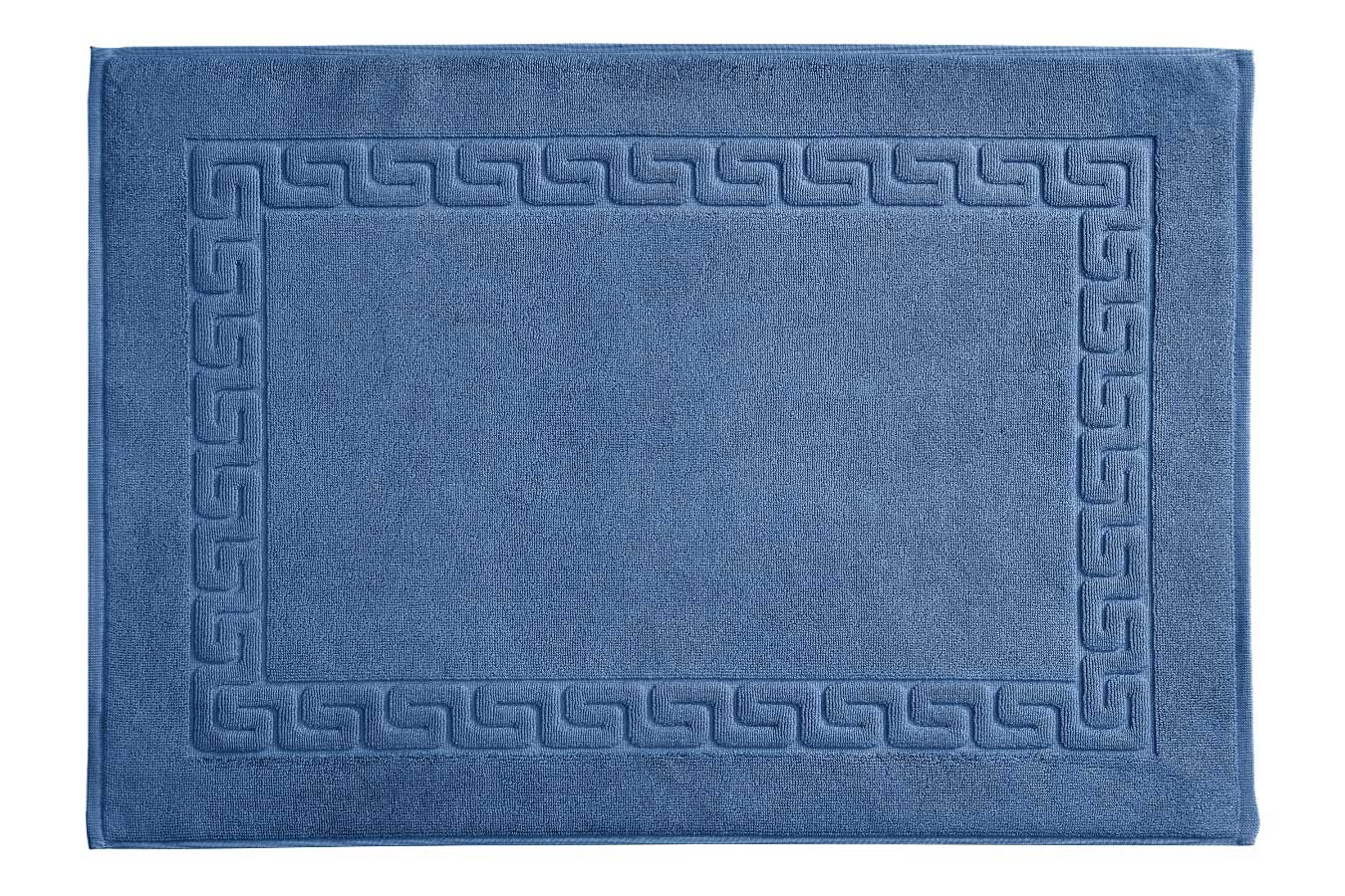 Weseta Duschvorleger Dreamflor Mittelblau (83) 50 x 70 cm