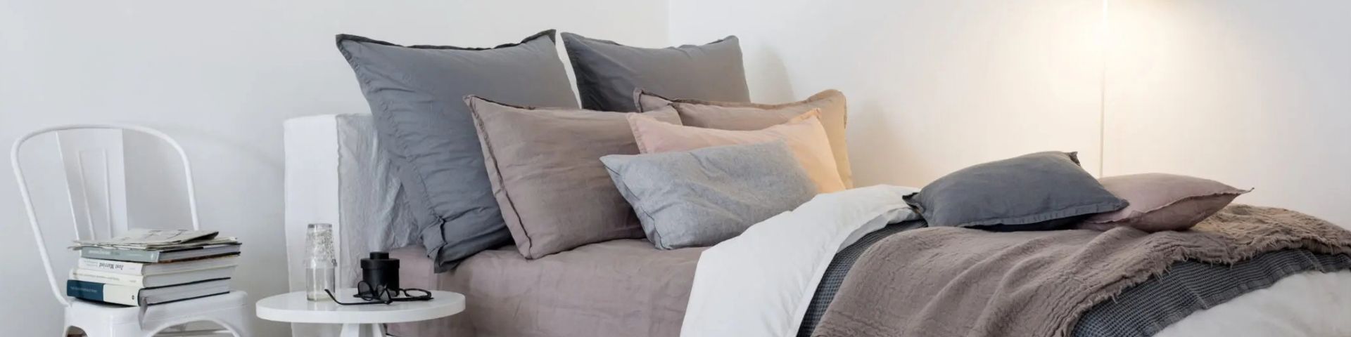 Bettwäsche washed cotton und washed linen von Sunday in Bed