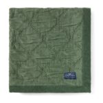 Lexington Tagesdecke Jacquard Bio-Baumwolle Grün 260 × 240 cm
